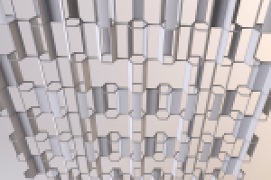 Декоративная панель из металла edges