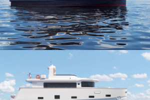 3D визуализация яхты для компании Popilov Yachts 02