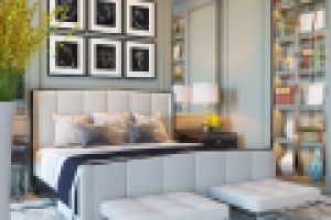 3D визуализация спальни 03