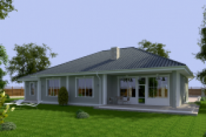 Типовой проект одноэтажного дома