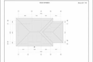 Типовой проект одноэтажного дома