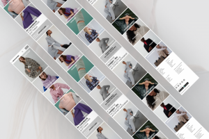 Мобильная версия магазина одежды