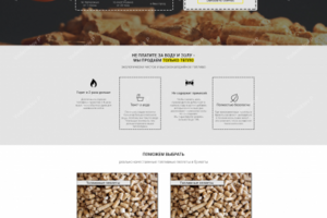 Landing Page - Биотопливо