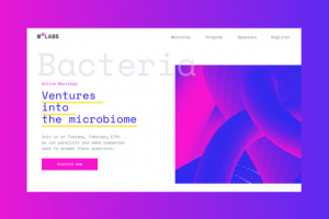 Страница регистрации  на вебинар