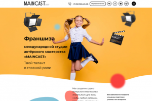 Лендинг для франшизы