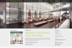 Сайт студии коммерческих интерьеров