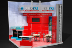 Выставочный стенд для компании ЭНЕРГАЗ