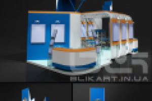 Выставочный стенд для компании Дозер