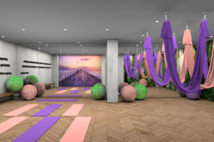 Зал для йоги