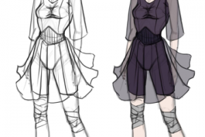 эскиз референса