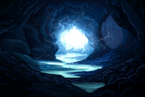 фон "пещера"