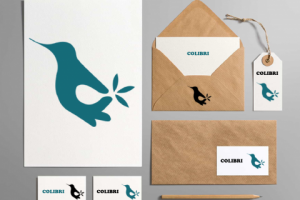 Логотип. Экологически чистая продукция  "CАLIBRI"