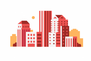 Векторная графика. Город