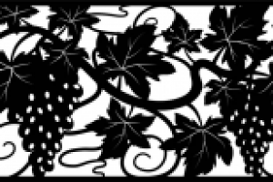 Дизайн металлических панелей, Виноград