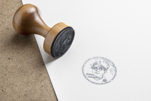 Дизайн печати-штампа