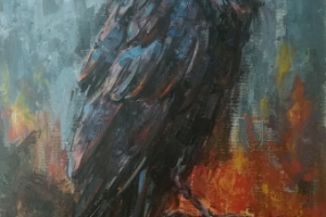 Пламенный ворон