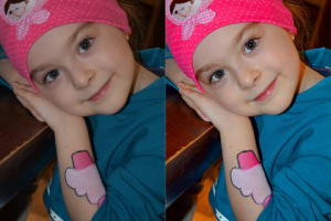 ретушь+ композиция + цветовой баланс