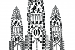 Шрифтовая композиция "Готика"