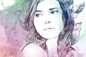 Обложка для книги стихов