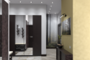 Бюджетный интерьер. Прихожая. Вид-1