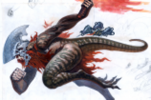 Скетч раптора "Чак"