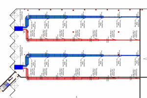 План разведения и разработка систем отопления и вентиляции