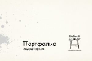 Мое портфолио