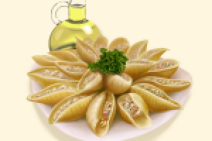 Конкильоне (декор для плитки)