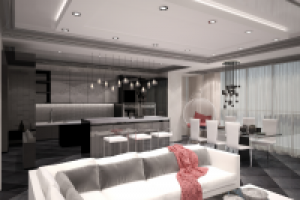 Интерьер квартиры в ЖК 5 звезд