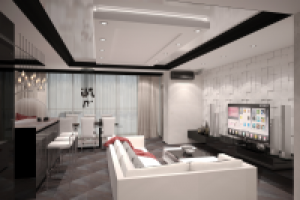 Интерьер квартиры в ЖК 5 звезд