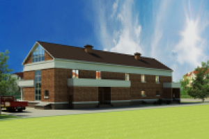 Здание гостиницы в с. Отрадное