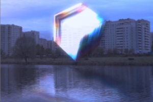 Пример с 3D объектами на видео.