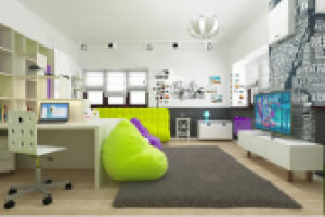 интерьер детской комнаты