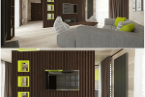 интерьер гостевого домика