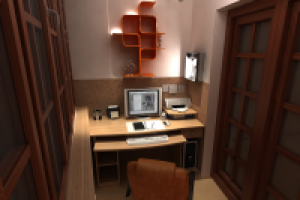 Вариант освещения кабинета