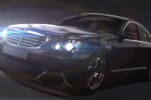 автомобиль MERSEDES S600L с обвесом