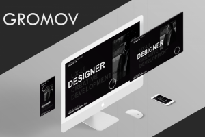 Сайт портфолио для дизайнера