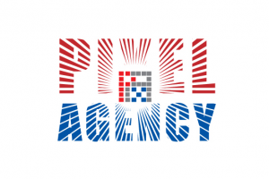 Логотип для веб-студии pixel agency