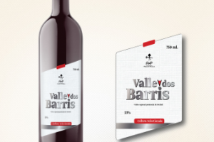 этикетка вина Valle dos Barris
