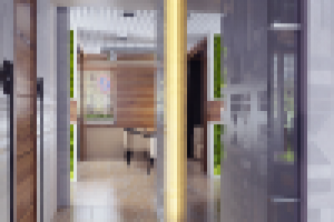 Кафе. Коридор. (Комсомольск-на-Амуре)