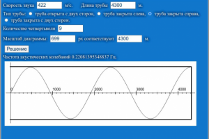 Частота акустических колебаний