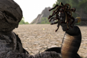 Медуза. Моделирование персонажа