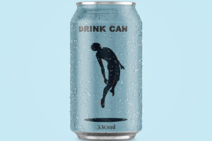 Abstract illustrations with flying people