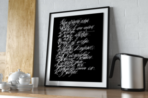 #abstractart #calligraphypractice #calligraphycpainting #severon
