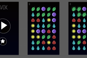 Разработка приблизительного интерфейса мобильной игры "Avok"