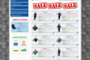 Сайт- интернет магазин фабрики по производству спец. одежды