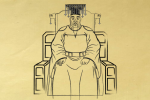 Лайн арт для проекта "История Кореи"