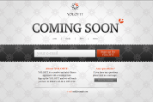 Страница - заглушка для фитнес-студии Yolofit