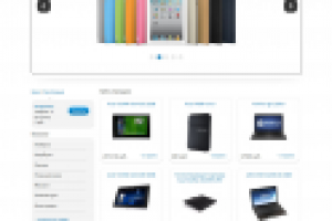 Сайт магазина компьютерной техники