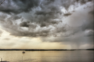 Волга перед грозой